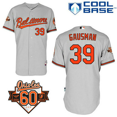 Baltimore Orioles #39 Kevin Gausman Authentic Grey Away Cool Base Jersey Baltimore Orioles #39 Kevin Gausman Authentic Grey Away Cool Base Jersey