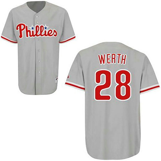 YOUTH Philadelphia Phillies #28 Jayson WerthGrey Jersey YOUTH Philadelphia Phillies #28 Jayson WerthGrey Jersey