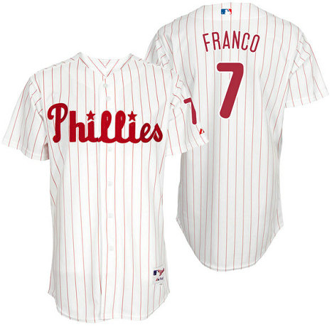 Philadelphia Phillies Maikel Franco #7 White Authentic Turn Back the Clock Jersey Philadelphia Phillies Maikel Franco #7 White Authentic Turn Back the Clock Jersey