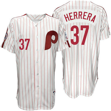 Philadelphia Phillies Odubel Herrera #37 White 1976 Turn Back the Clock Authentic Player Jersey Philadelphia Phillies Odubel Herrera #37 White 1976 Turn Back the Clock Authentic Player Jersey