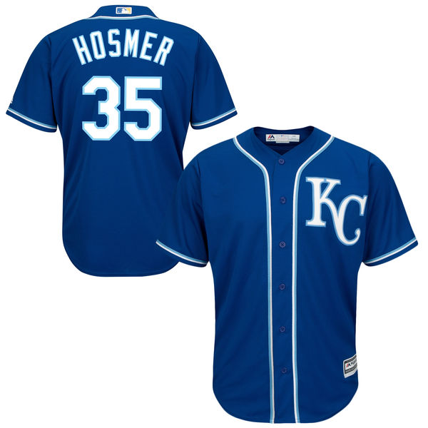 YOUTH Kansas City Royals Eric Hosmer Royal Official Cool Base Jersey YOUTH Kansas City Royals Eric Hosmer Royal Official Cool Base Jersey