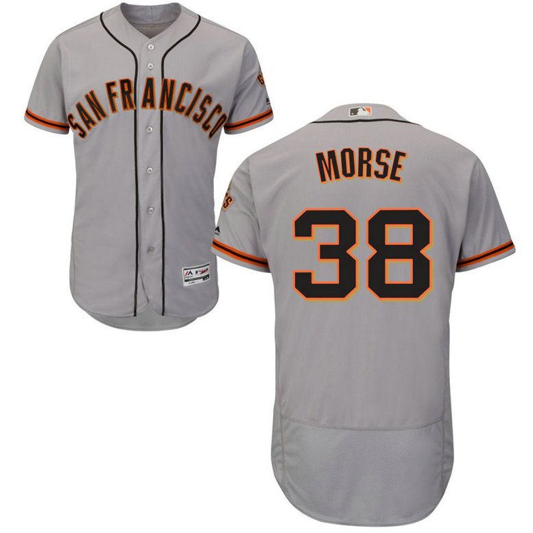 San Francisco Giants Michael Morse #38 Grey Road Flex Base Jersey San Francisco Giants Michael Morse #38 Grey Road Flex Base Jersey