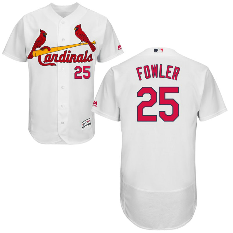 St. Louis Cardinals Dexter Fowler #25 Cream Alternate Authentic Collection Flex Base Jersey St. Louis Cardinals Dexter Fowler #25 Cream Alternate Authentic Collection Flex Base Jersey