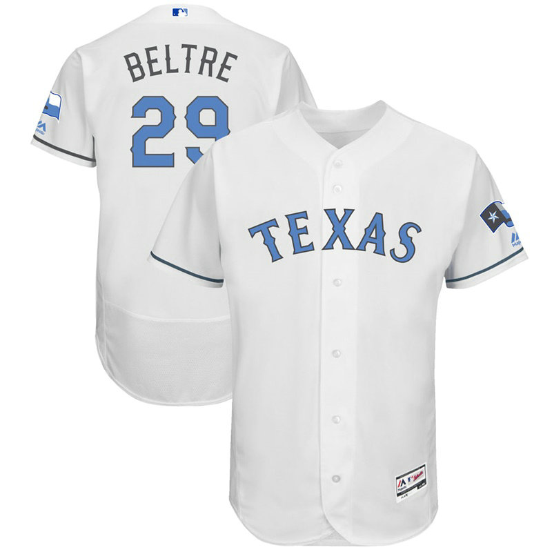 Adrian Beltre #29 Texas Rangers 2017 Father's Day White Flex Base Jersey Adrian Beltre #29 Texas Rangers 2017 Father's Day White Flex Base Jersey