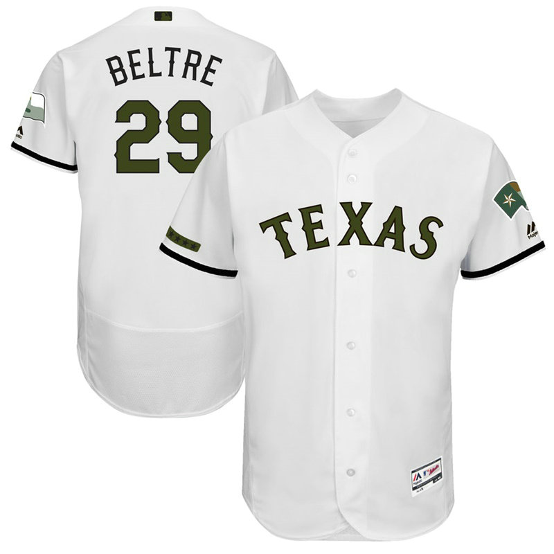 Adrian Beltre #29 Texas Rangers 2017 Memorial Day White Flex Base Jersey Adrian Beltre #29 Texas Rangers 2017 Memorial Day White Flex Base Jersey