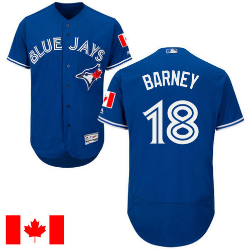 Toronto Blue Jays Darwin Barney #18 Royal 2016 Canada Day Flex Base Jersey Toronto Blue Jays Darwin Barney #18 Royal 2016 Canada Day Flex Base Jersey