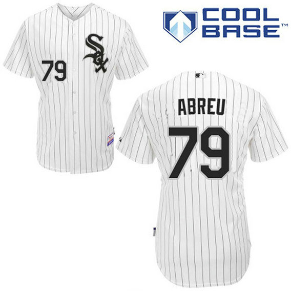 Chicago White Sox #79 Jose Abreu Authentic White Home Cool Base Jersey Chicago White Sox #79 Jose Abreu Authentic White Home Cool Base Jersey