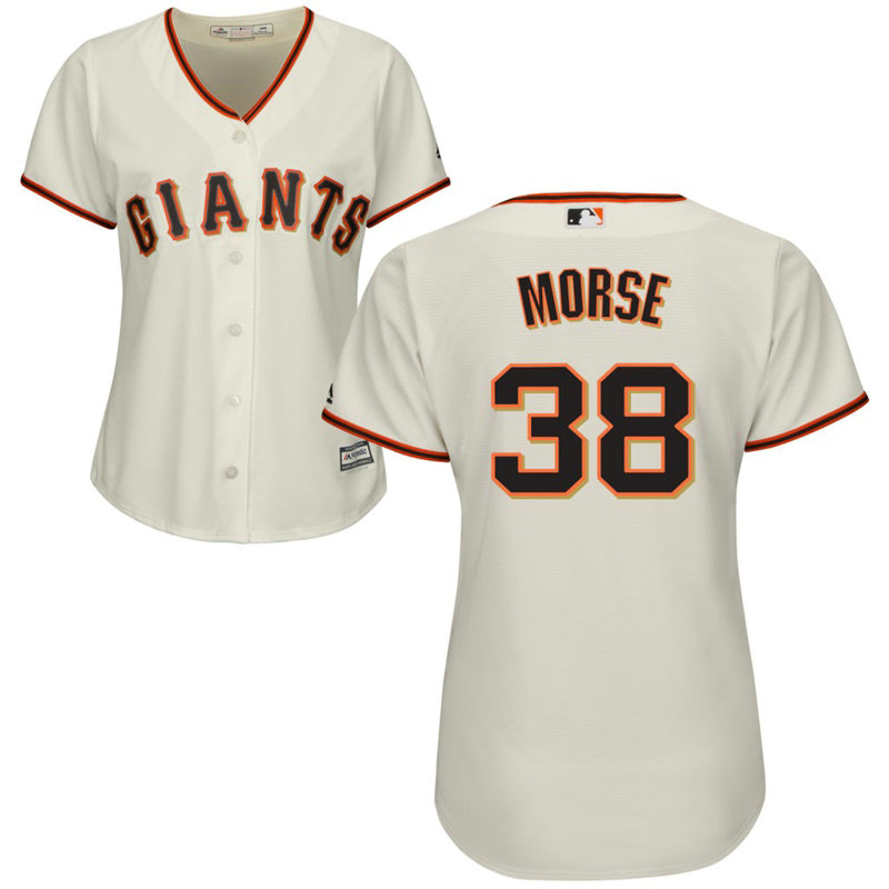 Women - San Francisco Giants #38 Michael Morse Home Cream Cool Base Jersey Women - San Francisco Giants #38 Michael Morse Home Cream Cool Base Jersey