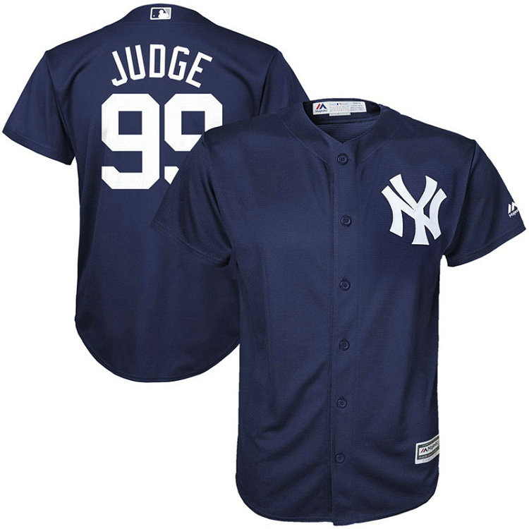 YOUTH New York Yankees #99 Aaron Judge Fashion Navy Cool Base Jersey YOUTH New York Yankees #99 Aaron Judge Fashion Navy Cool Base Jersey