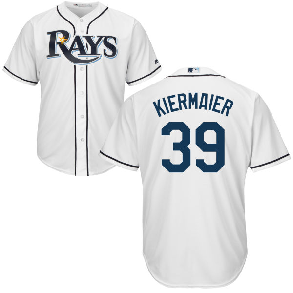 YOUTH Tampa Bay Rays Kevin Kiermaier #39 White Authentic Cool base Jersey YOUTH Tampa Bay Rays Kevin Kiermaier #39 White Authentic Cool base Jersey