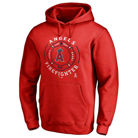 Angeles Firefighter Red Pullover Hoodie