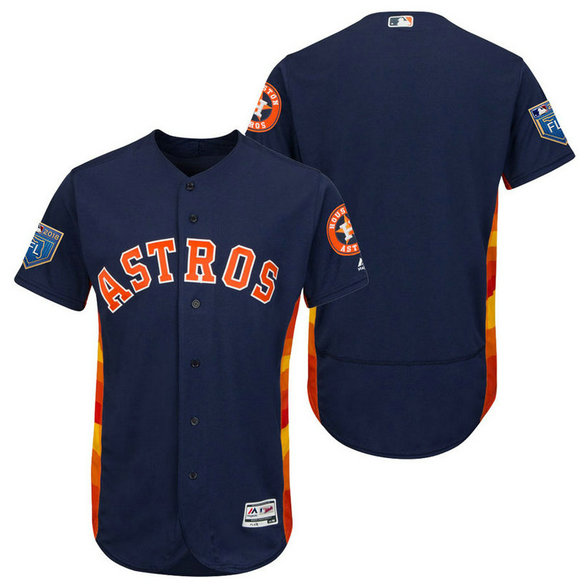 Houston Astros Navy 2018 Spring Training Flex Base Team Jersey Houston Astros Navy 2018 Spring Training Flex Base Team Jersey