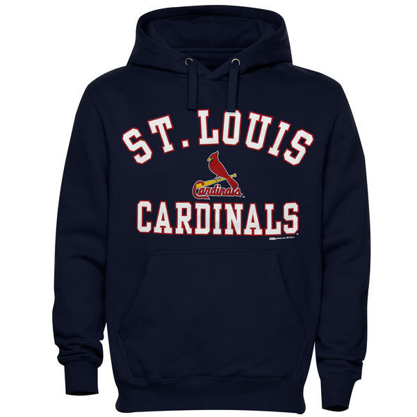 St. Louis Cardinals Stitches Fastball Fleece Pullover Hoodie