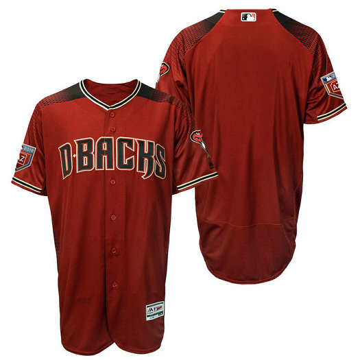 Arizona Diamondbacks Crimson 2018 Spring Training Flex Base Team Jersey