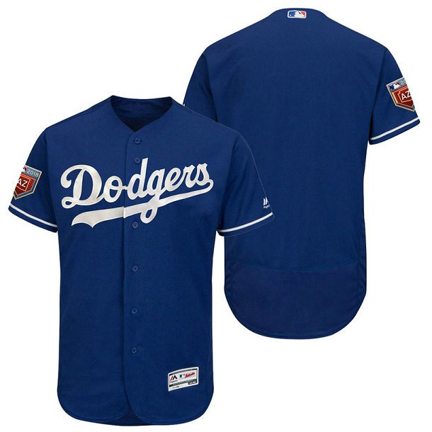 Los Angeles Dodgers Royal 2018 Spring Training Flex Base Team Jersey