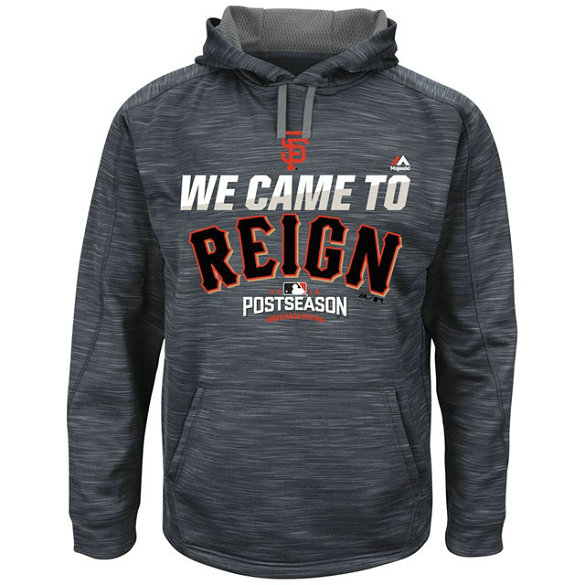 Giants Graphite 2016 Postseason Came To Reign Hoodie Giants Graphite 2016 Postseason Came To Reign Hoodie