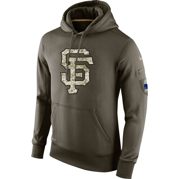 San Francisco Giants Salute To Service Olive Hoodie San Francisco Giants Salute To Service Olive Hoodie