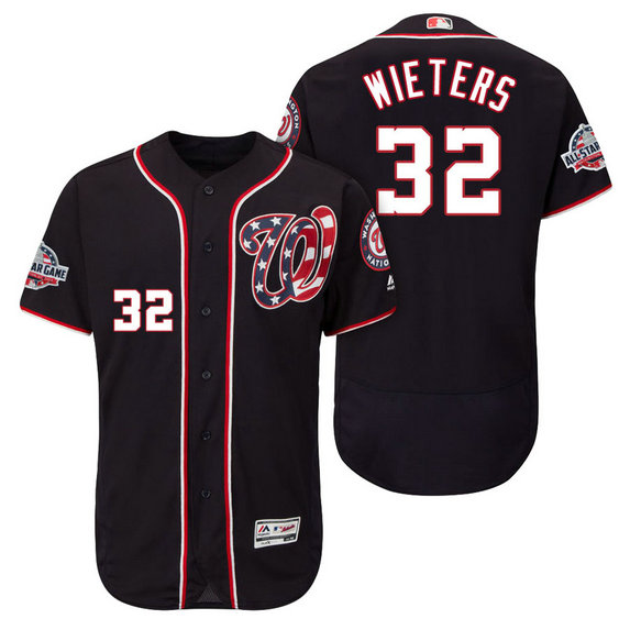Washington Nationals #32 Matt Wieters Player Flex Base Jersey 2018 All-Star Game