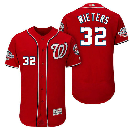 Washington Nationals #32 Matt Wieters Alternate Player Flex Base Jersey 2018 All-Star Game