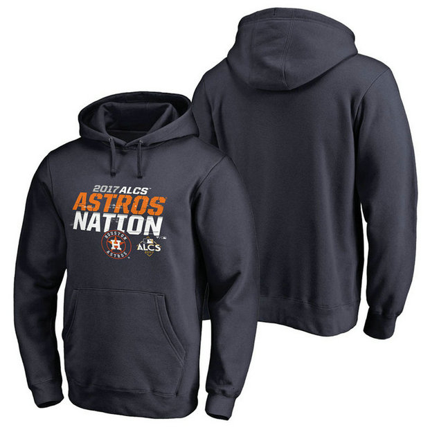Houston Astros 2017 League Championship Series Bound Delayed Steal Pullover Navy Hoodie