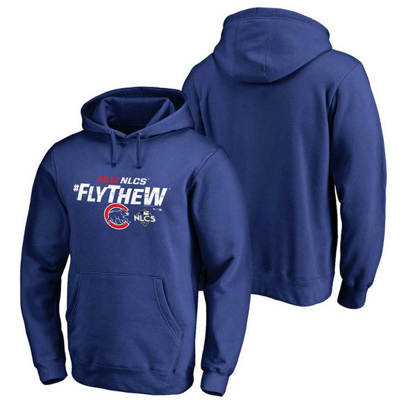 Chicago Cubs 2017 NLCS Delayed Steal Pullover Royal Hoodie Chicago Cubs 2017 NLCS Delayed Steal Pullover Royal Hoodie