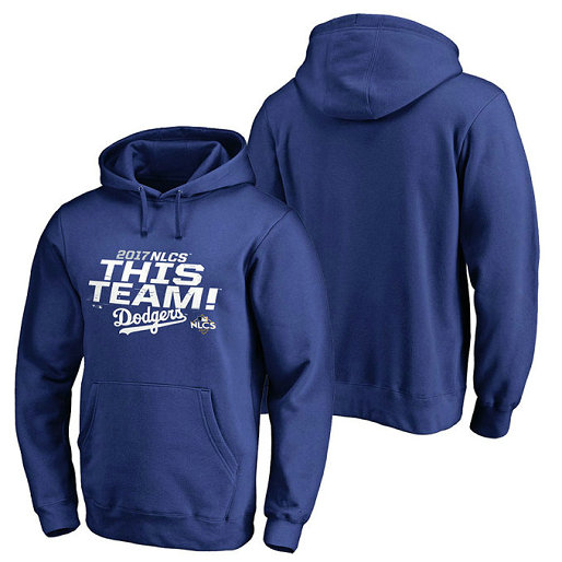 Los Angeles Dodgers 2017 NLCS Delayed Steal Pullover Royal Hoodie