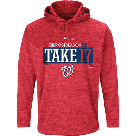 Washington Nationals 2017 Postseason Authentic Participant Ultra Streak Fleece Red Hoodie Washington Nationals 2017 Postseason Authentic Participant Ultra Streak Fleece Red Hoodie