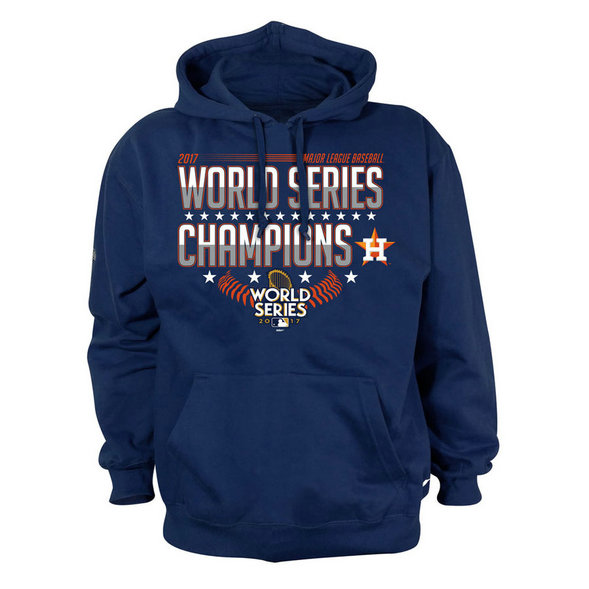 Houston Astros 2017 World Series Champions Pullover Navy Hoodie