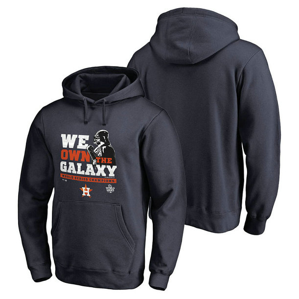 Houston Astros 2017 World Series Champions Star Wars Own the Galaxy Navy Hoodie