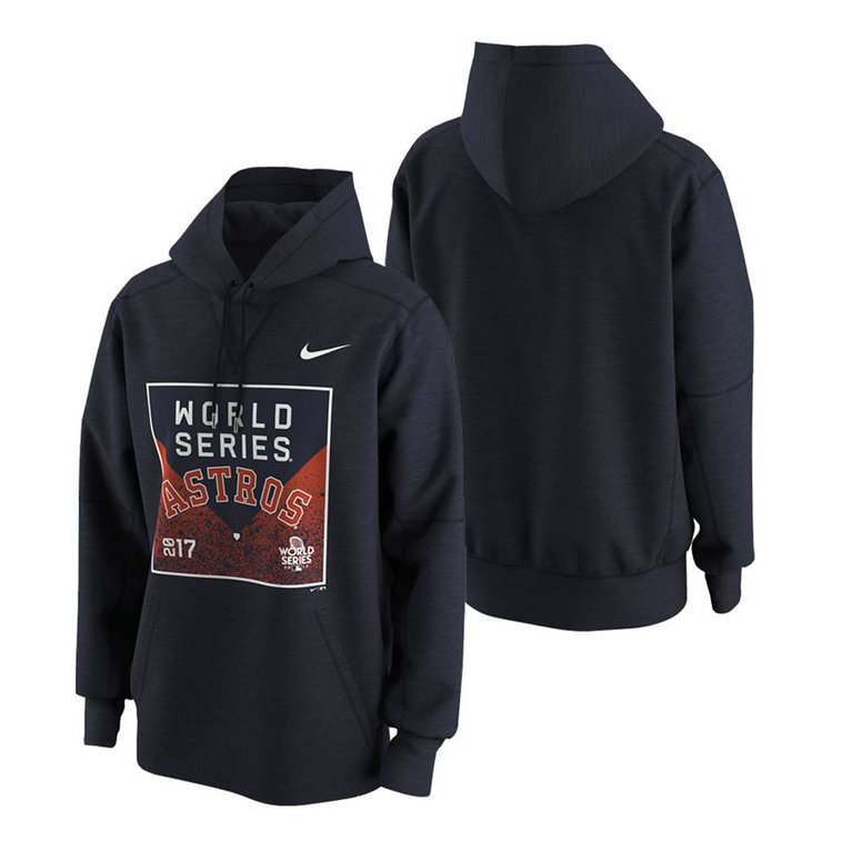 Houston Astros 2017 World Series Bound Logo Pullover Navy Hoodie