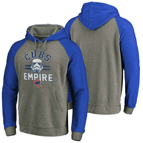 Chicago Cubs Heather Gray Star Wars Empire hoodie Chicago Cubs Heather Gray Star Wars Empire hoodie