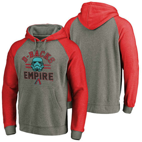 Arizona Diamondbacks Heather Gray Star Wars Empire hoodie Arizona Diamondbacks Heather Gray Star Wars Empire hoodie