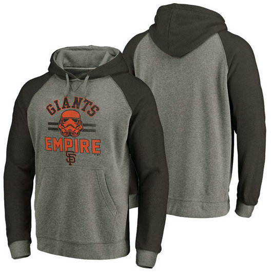 San Francisco Giants Heather Gray Star Wars Empire hoodie San Francisco Giants Heather Gray Star Wars Empire hoodie