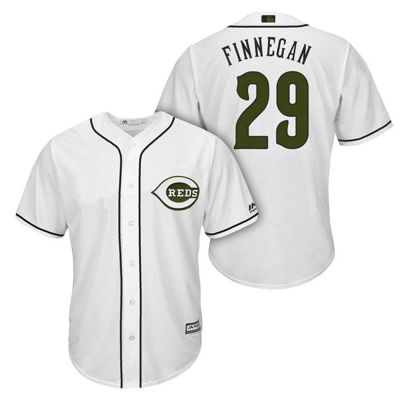 Men Reds #29 Brandon Finnegan Alternate 2018 Player Cool Base Jersey Men Reds #29 Brandon Finnegan Alternate 2018 Player Cool Base Jersey