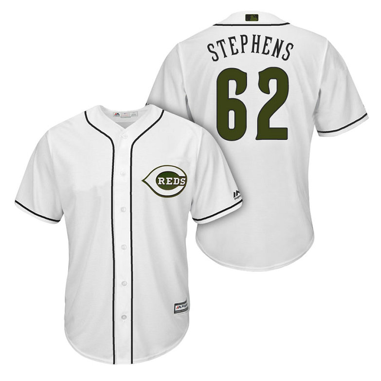 Men Reds #62 Jackson Stephens Alternate 2018 Player Cool Base Jersey Men Reds #62 Jackson Stephens Alternate 2018 Player Cool Base Jersey