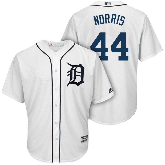Men Tigers #44 Daniel Norris 2018 Home Cool Base Jersey