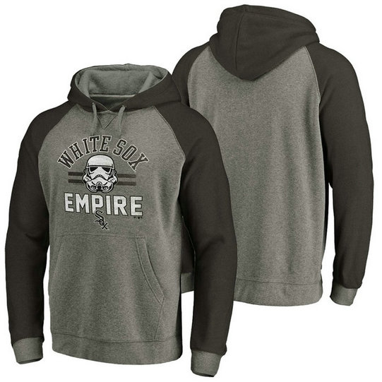 Chicago White Sox Heather Gray Star Wars Empire hoodie Chicago White Sox Heather Gray Star Wars Empire hoodie