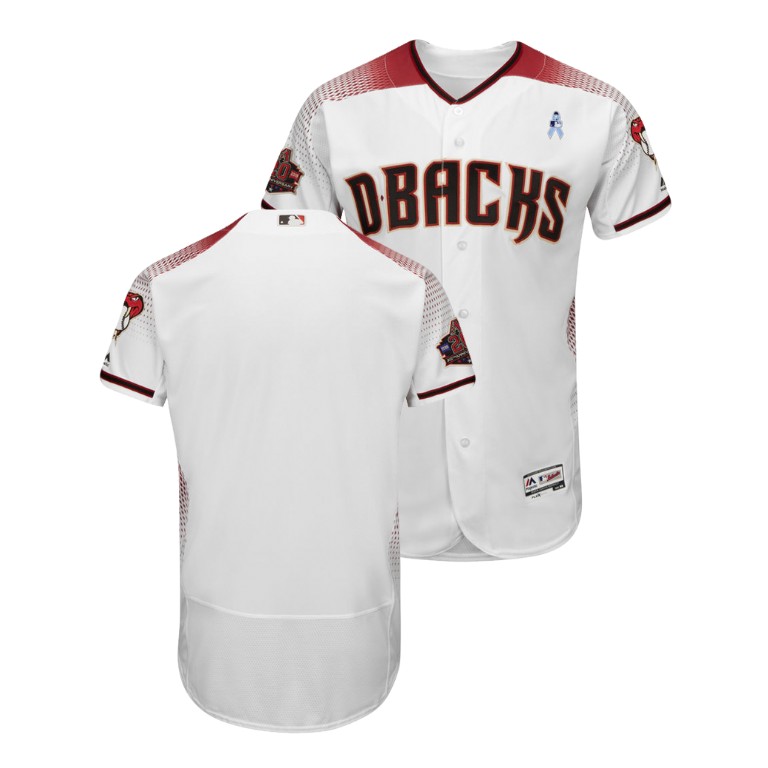 Arizona Diamondbacks White Jersey 2018 Father's Day