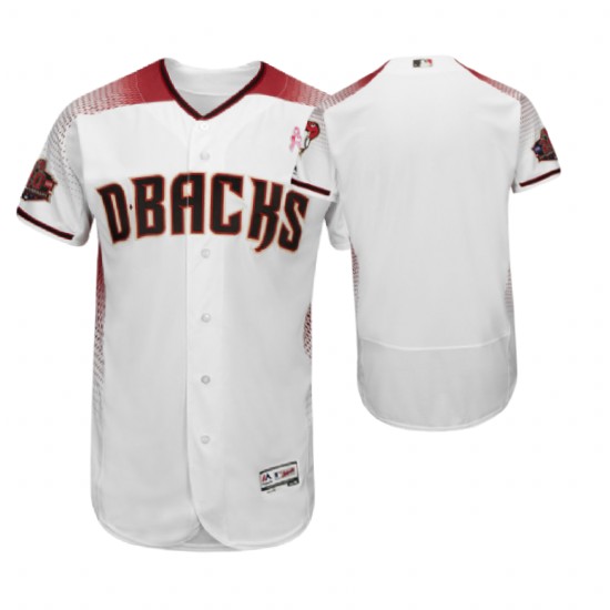 Arizona Diamondbacks White Jersey 2018 Mother's Day