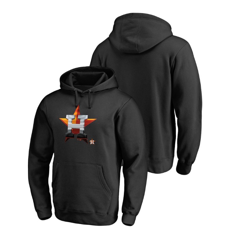 Houston Astros Big & Tall Black Midnight Mascot Hoodie Houston Astros Big & Tall Black Midnight Mascot Hoodie