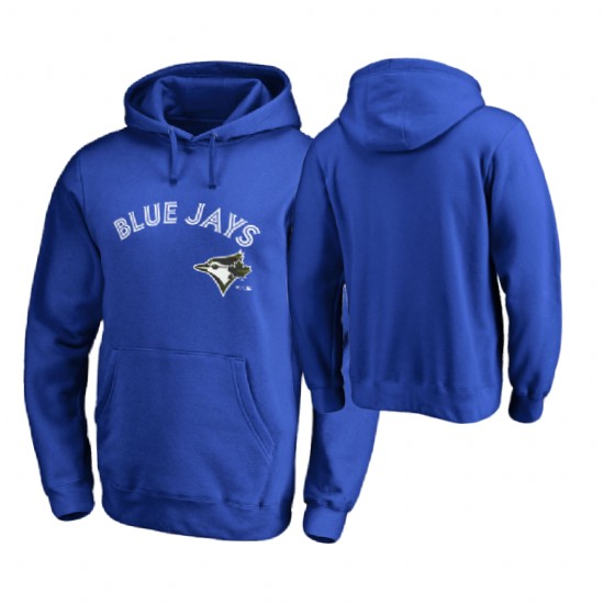 Toronto Blue Jays Big & Tall Royal Memorial Wordmark Hoodie Toronto Blue Jays Big & Tall Royal Memorial Wordmark Hoodie