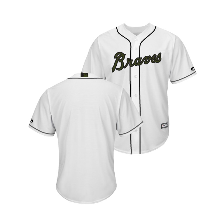 Atlanta Braves White Cool Base Jersey 2018 Memorial Day Atlanta Braves White Cool Base Jersey 2018 Memorial Day