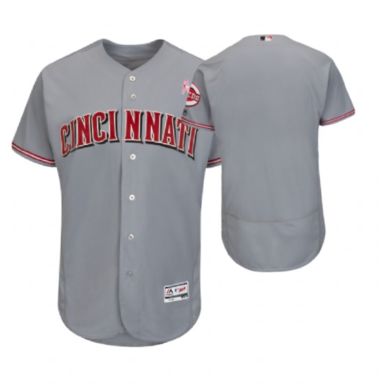 Cincinnati Reds Gray Jersey 2018 Mother's Day