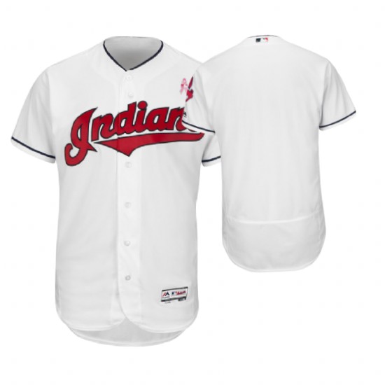 Cleveland Indians White Jersey 2018 Mother's Day Cleveland Indians White Jersey 2018 Mother's Day