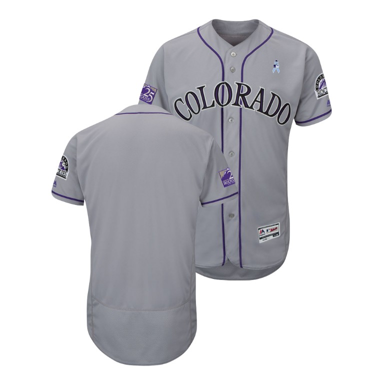 Colorado Rockies Gray Jersey 2018 Father's Day Colorado Rockies Gray Jersey 2018 Father's Day
