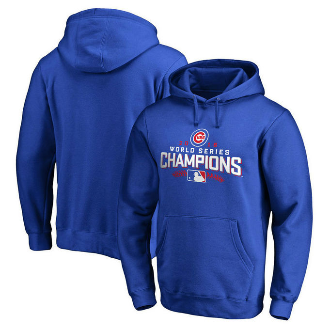 Cubs 2016 World Series Champions Walk Royal Pullover Hoodie