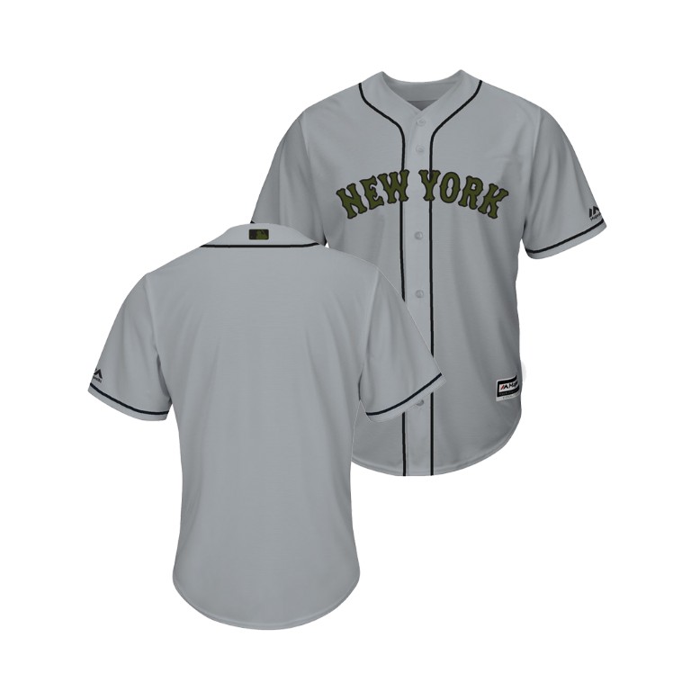 New York Mets Gray Cool Base Jersey 2018 Memorial Day New York Mets Gray Cool Base Jersey 2018 Memorial Day