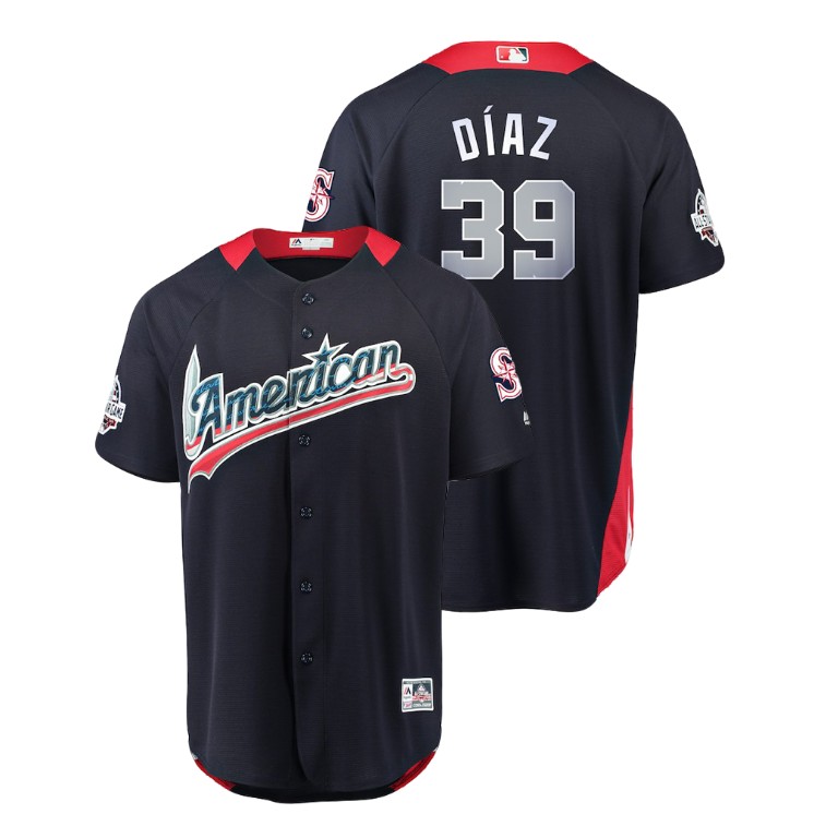 American League #39 Edwin Diaz 2018 MLB All-Star Navy Home Run Derby Jersey American League #39 Edwin Diaz 2018 MLB All-Star Navy Home Run Derby Jersey