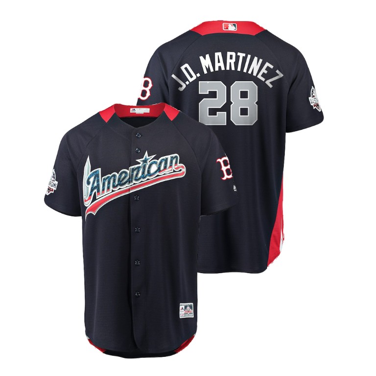 American League #28 J.D. Martinez 2018 MLB All-Star Navy Home Run Derby Jersey American League #28 J.D. Martinez 2018 MLB All-Star Navy Home Run Derby Jersey