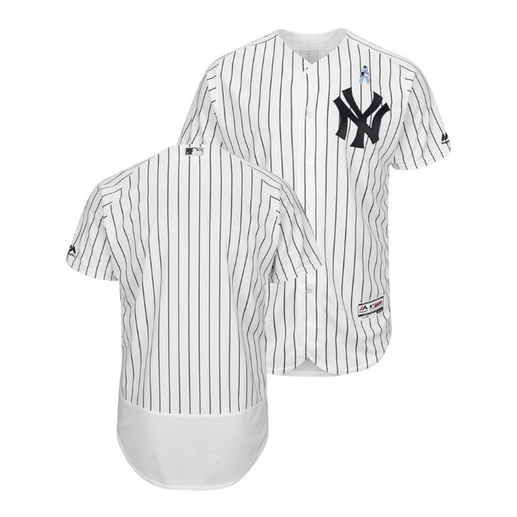 New York Yankees White Jersey 2018 Father's Day